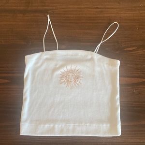 American Eagle Cropped Tank Top